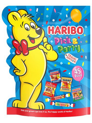 Продуктови Категории Бонбони Haribo Парти пакет 45 бр 748 гр